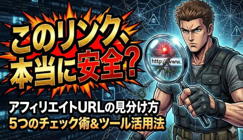アフィリエイトURLの見分け方｜リンクの仕組みと簡単な判別法