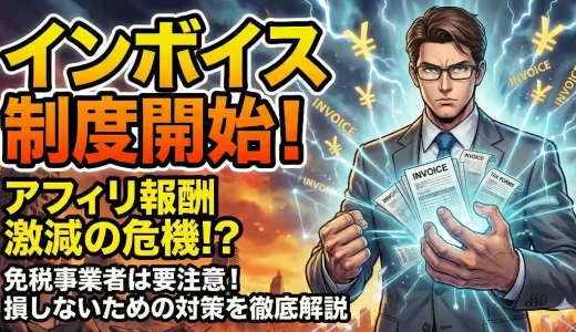 アフィリエイトとインボイス制度の影響と対策を徹底解説