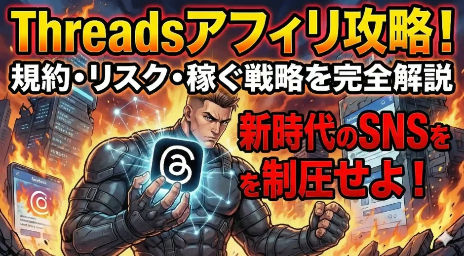 Threads（スレッズ）でアフィリエイトは可能？最新の規約と活用法を徹底解説