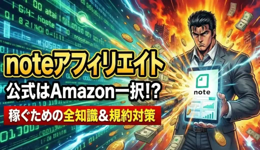 noteでアフィリエイトを始める方法｜初心者向け完全ガイド