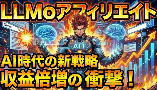 AI時代の稼ぎ方！LLMOアフィリエイトで収益倍増する方法