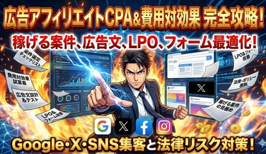 PPC・Google広告で広告アフィリエイトを5ステップで始める方法