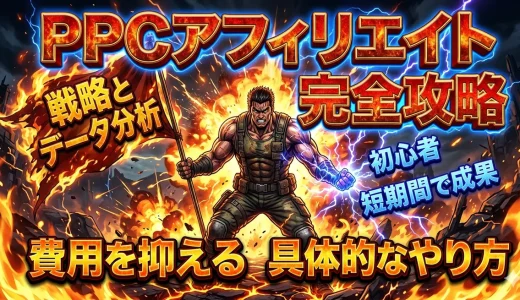 PPCアフィリエイトの費用と運用｜広告費を抑えて成果を出すやり方