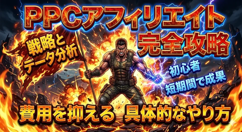 PPCアフィリエイトの費用と運用｜広告費を抑えて成果を出すやり方