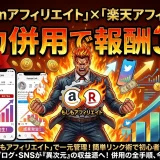 アフィリエイトAmazon楽天併用で報酬3倍の簡単リンク作成方法