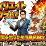 YouTube×Amazonアフィリエイトで稼ぐ始め方7ステップ