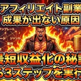 アフィリエイト副業を3ステップで始める初心者向け短期実践即効方法
