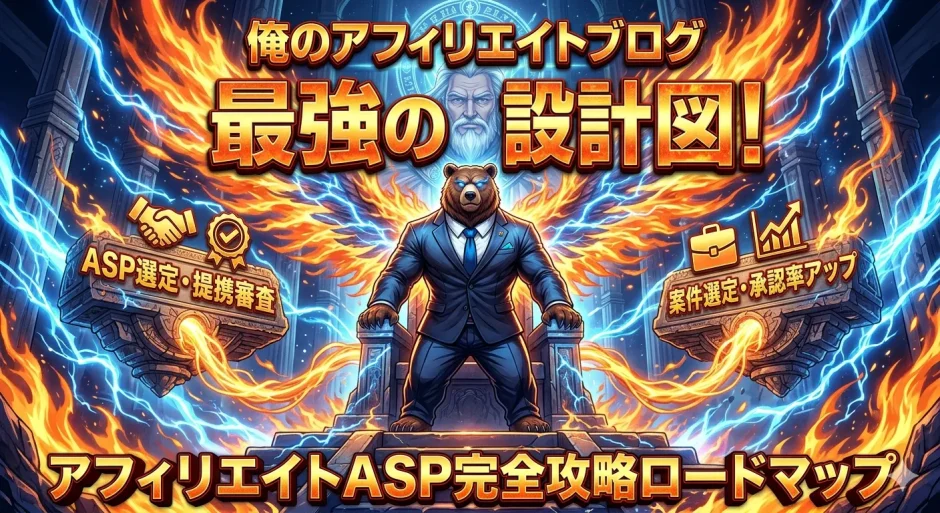 アフィリエイトASP総合ガイド｜登録・審査・案件選び・承認率アップまで完全網羅
