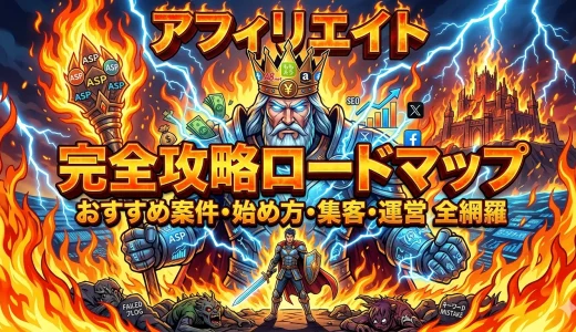 初心者向け！アフィリエイトおすすめ案件5選と稼ぐ始め方