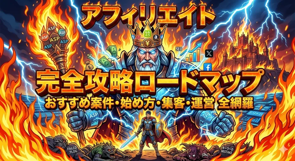 初心者向け！アフィリエイトおすすめ案件5選と稼ぐ始め方