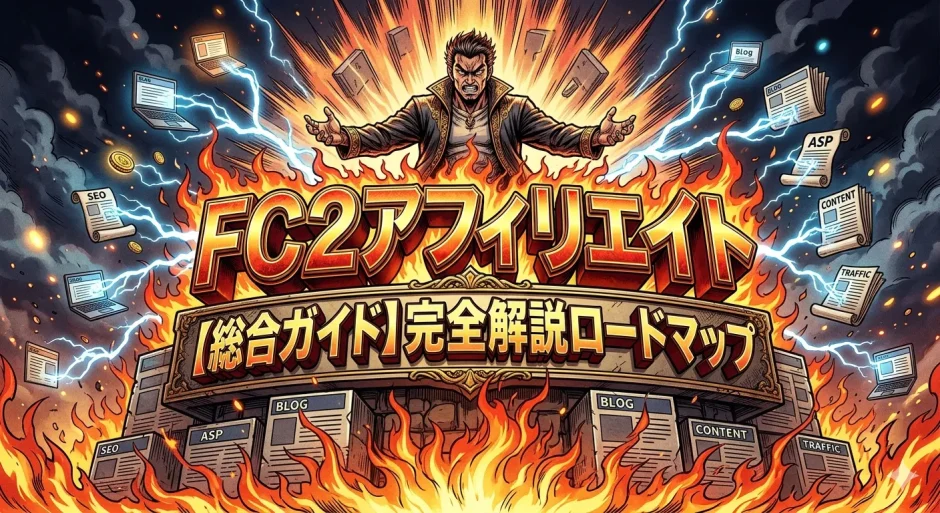 FC2アフィリエイトで3倍稼ぐ！初心者向けブログ収益化のコツ