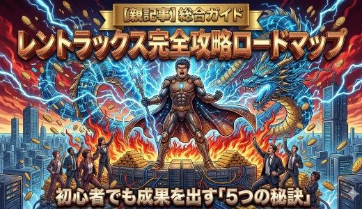 レントラックスアフィリエイトで稼ぐ！登録から案件選定まで5つの秘訣