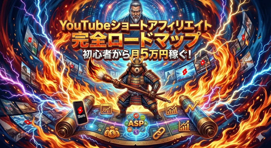 YouTubeショートアフィリエイトの始め方！初心者向け概要欄リンク誘導の秘訣