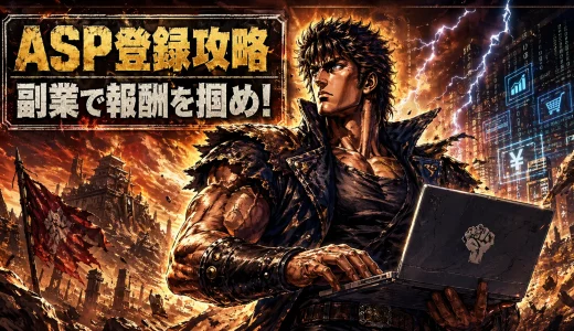 ASPアフィリエイト5基準で副業初心者もスラスラ登録の始め方