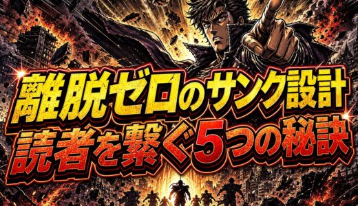 アフィリエイト用サンクページ離脱を防ぐ5ステップで読者へ伝える設計術