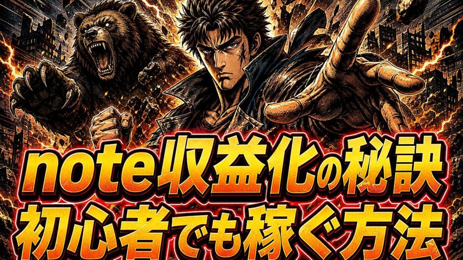 note収益化フォロワー数を伸ばす仕組みとnote収益化初心者のコツ