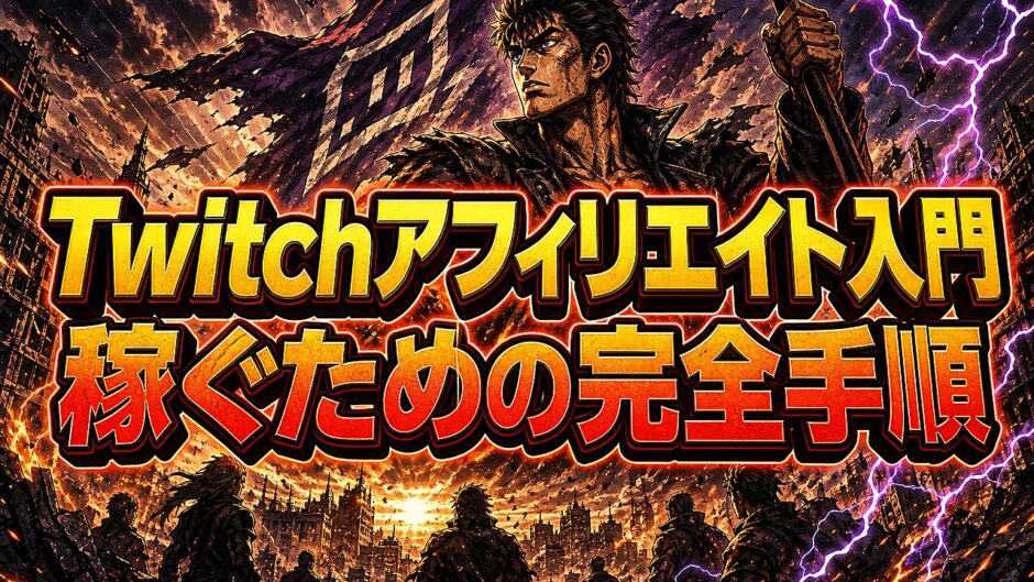 Twitchアフィリエイトで稼ぐ5つの始め方と実践の完全手順