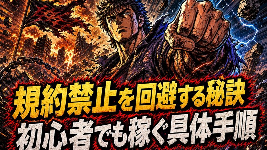 アフィリエイト規約禁止を回避して初心者がブログで稼ぐ具体的手順