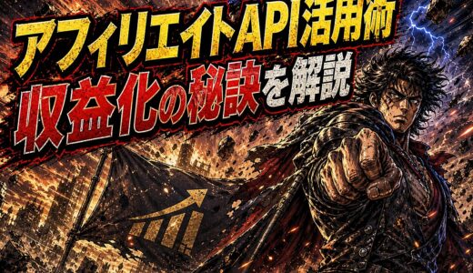 アフィリエイトAPIで収益化する方法｜登録条件と注意点