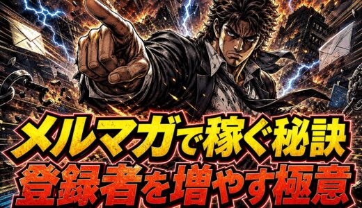 アフィリエイトメルマガで収益化する方法｜登録者を増やす注意点