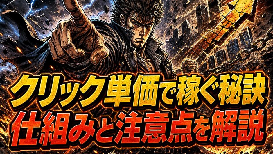 アフィリエイトクリック単価は稼げる？仕組みと注意点