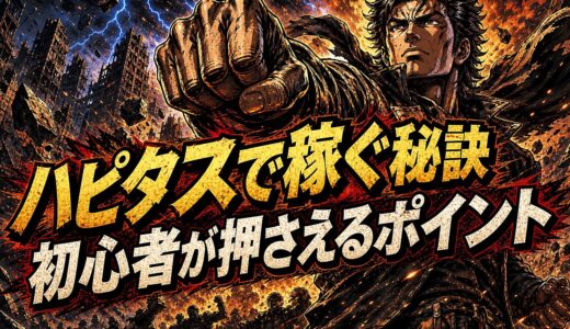 ハピタスで収益化する仕組みと初心者が押さえるポイント