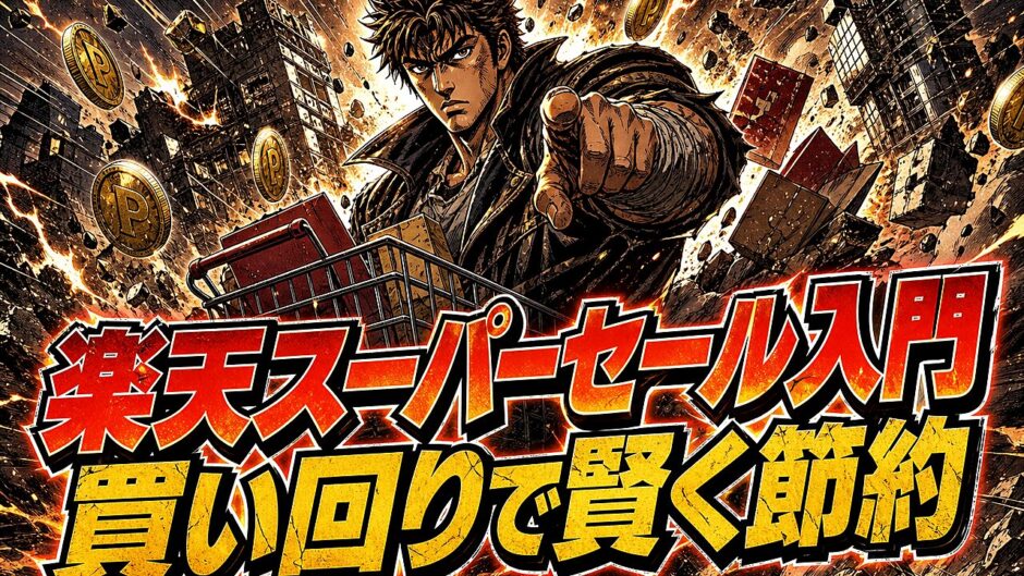楽天スーパーセールの始め方｜買い回りで賢く節約する注意点