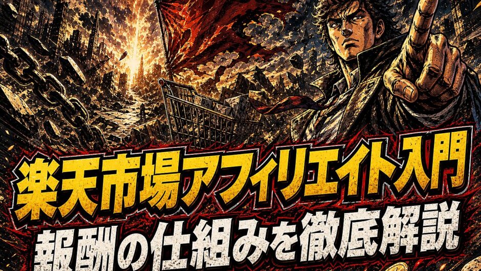 楽天市場アフィリエイトの始め方と報酬の仕組み