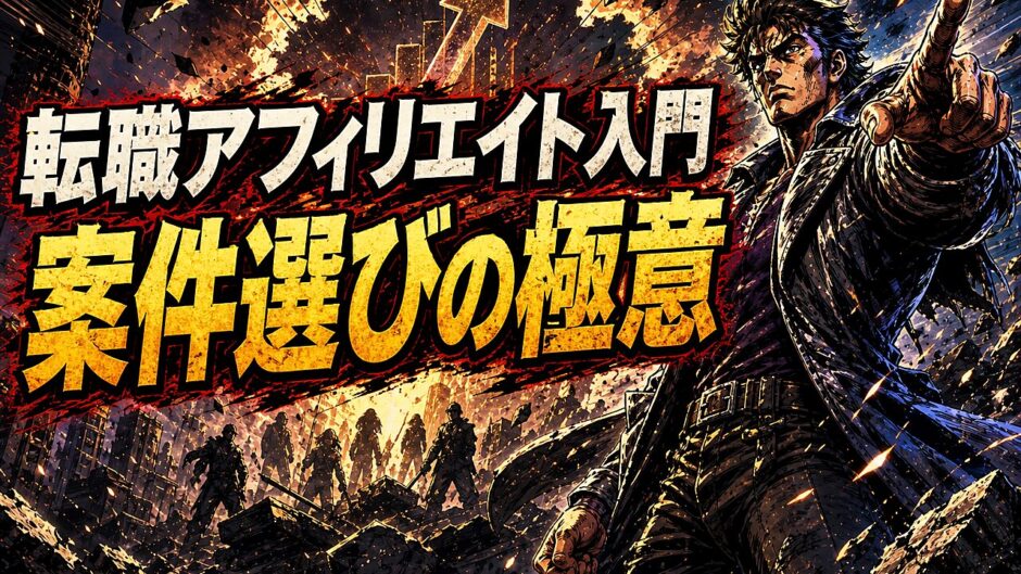 転職アフィリエイトの始め方と案件選びの注意点